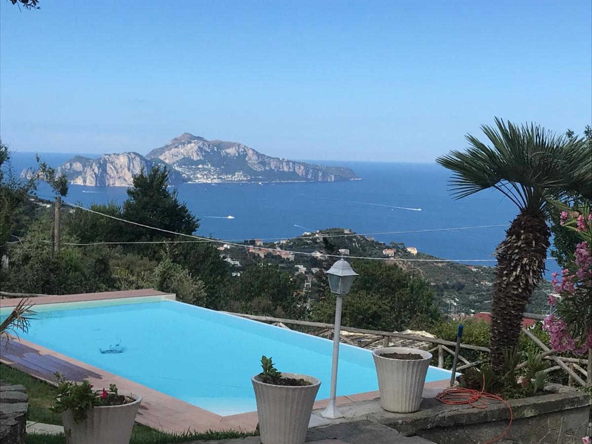 Resort Ferrara Villa Multa Quies Massa Lubrense Eksteriør bilde