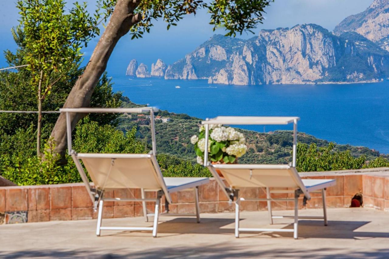 Resort Ferrara Villa Multa Quies Massa Lubrense Eksteriør bilde